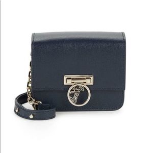 Versace Collection Leather Crossbody Bag